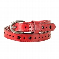 Ремень Poshete red кожа жен 105-110_Y