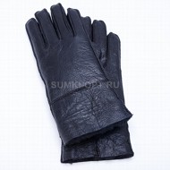 Перчатки Poshete blk дубл нат мех жен_Y