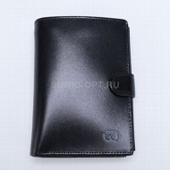 Бумажник F.Molinary blk кож муж авто_Y