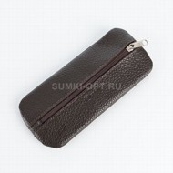 Ключница Poshete brown кожа